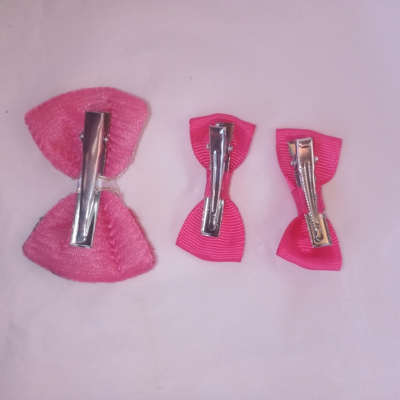 Girls bow handmade ( box pink #1) - Picture 2 of 2